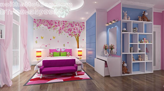 nội thất phòng ngủ trẻ em